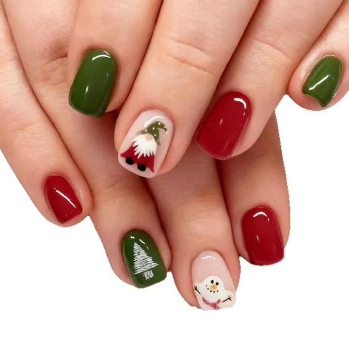 Festive Themed Christmas Nail Art Kit Kalsten