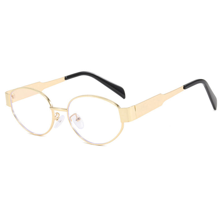 Fashionable oversized sunglasses with metal frame Kalsten