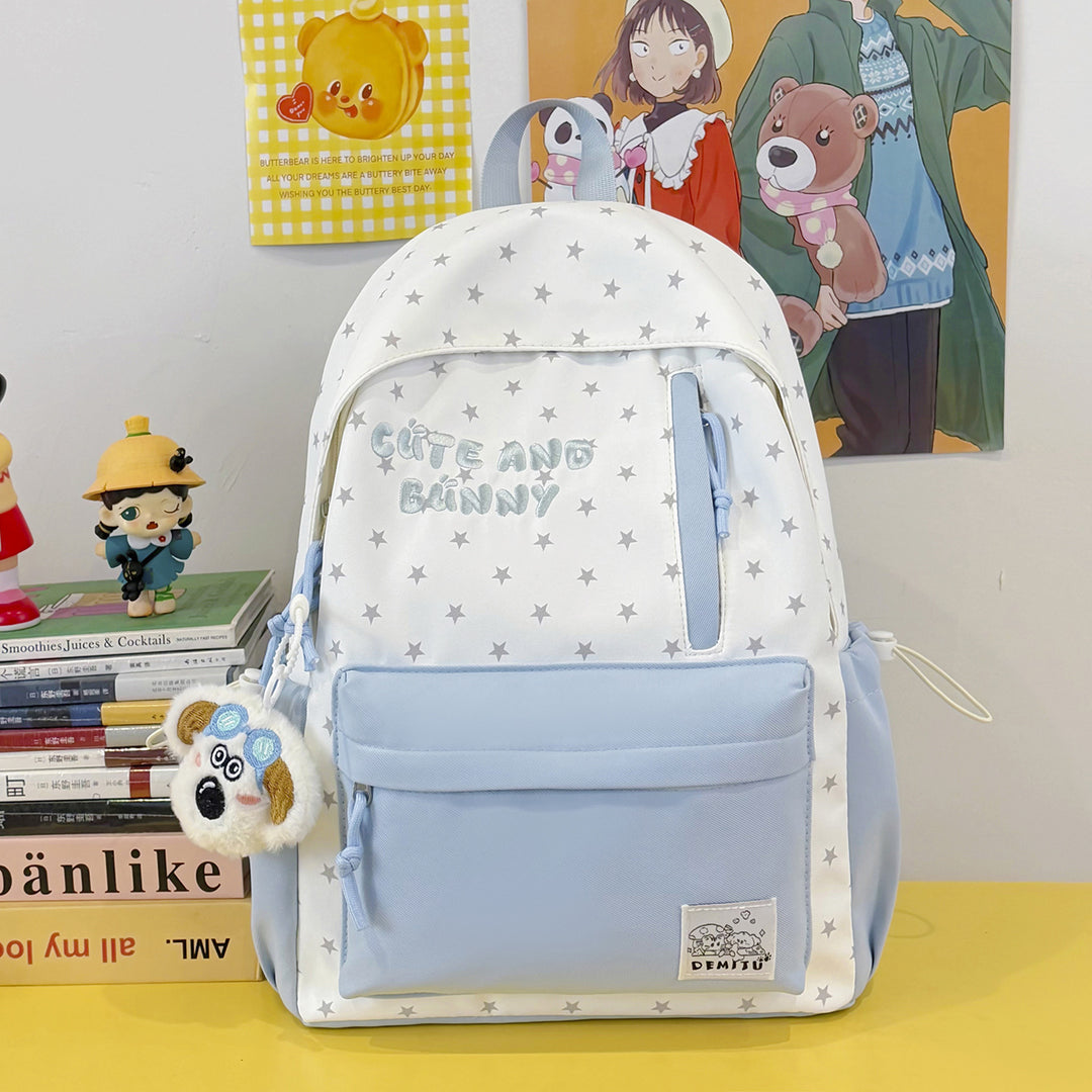 Cute Animal-Themed Canvas Backpack Kalsten