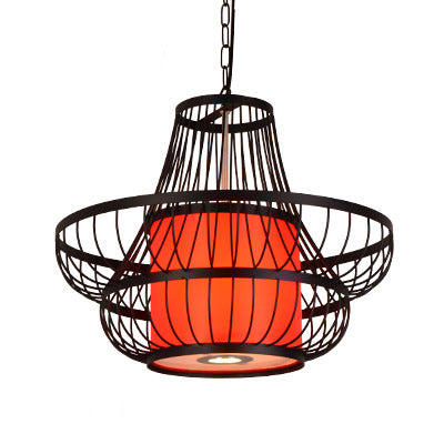 Artistic Metal Wire Pendant Light