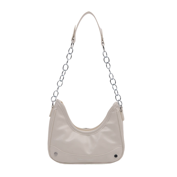 Chain-Handled Shoulder Bag