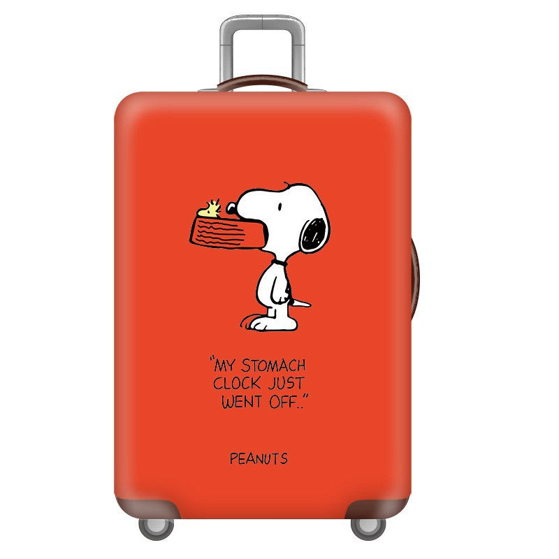 Unisex Hard Shell Suitcase with Fun Cartoon Design Kalsten