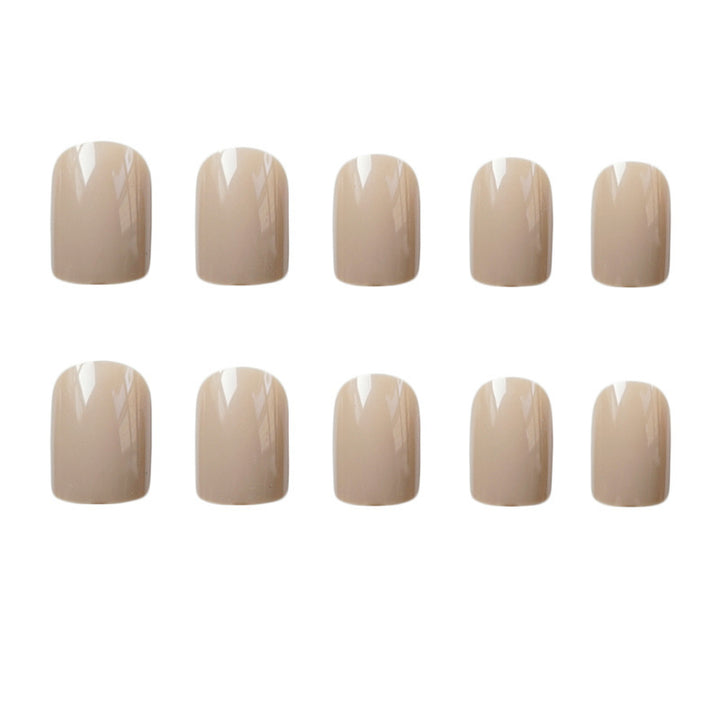 Elegant Glossy Nail Art