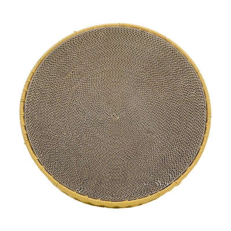 Cozy cat basket made of woven material Kalsten