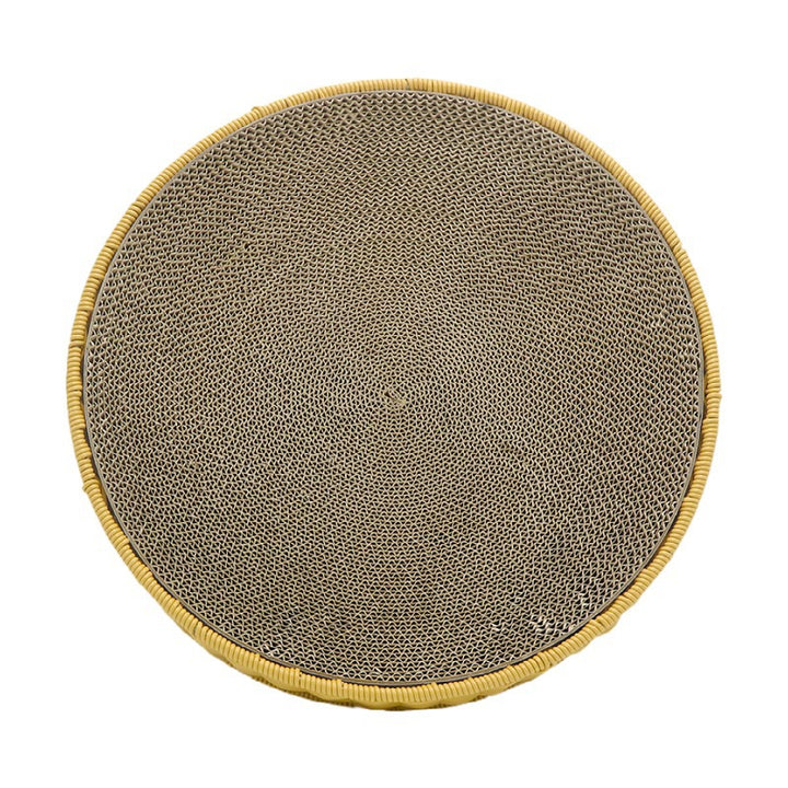 Cozy cat basket made of woven material Kalsten