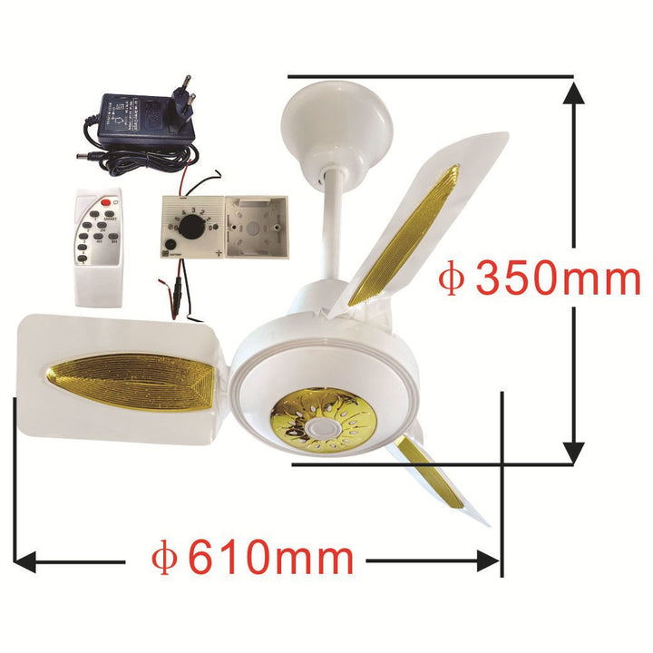 Ladies ceiling fan with LED lighting Kalsten