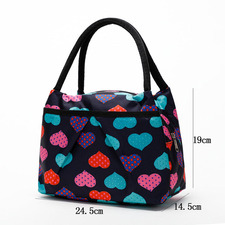 Floral Insulated Lunch Cooler Bag Kalsten