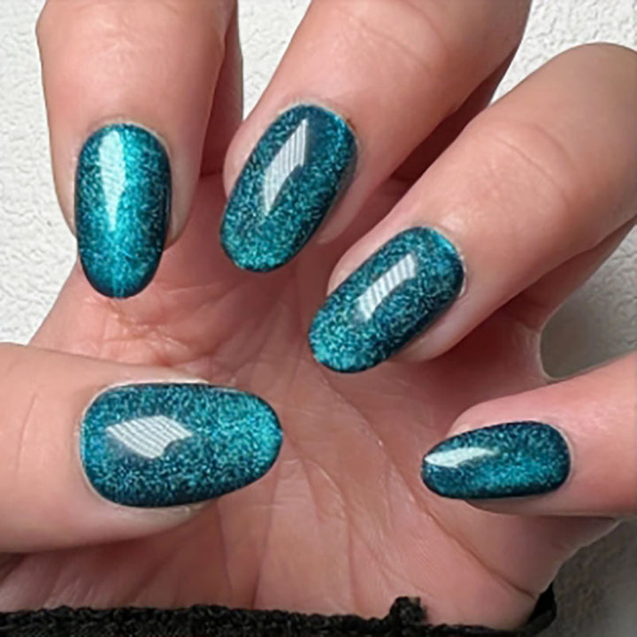 Sparkling Glitter Press-On Nails