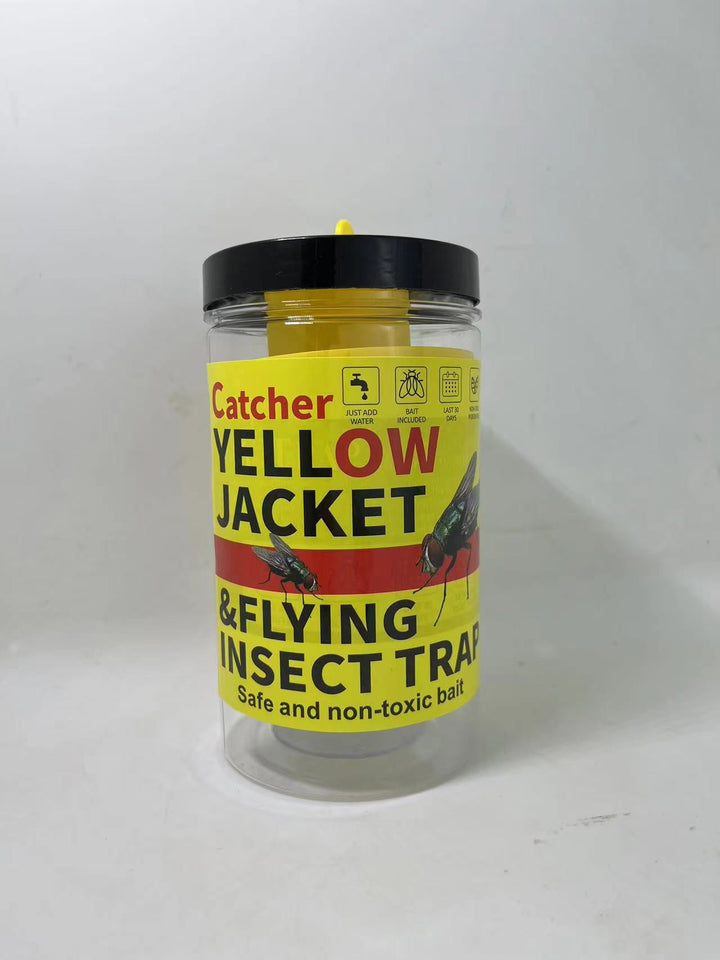 Hanging Refillable Wasp and Flying Insect Trap with Non-Toxic Bait Reservoir Kalsten
