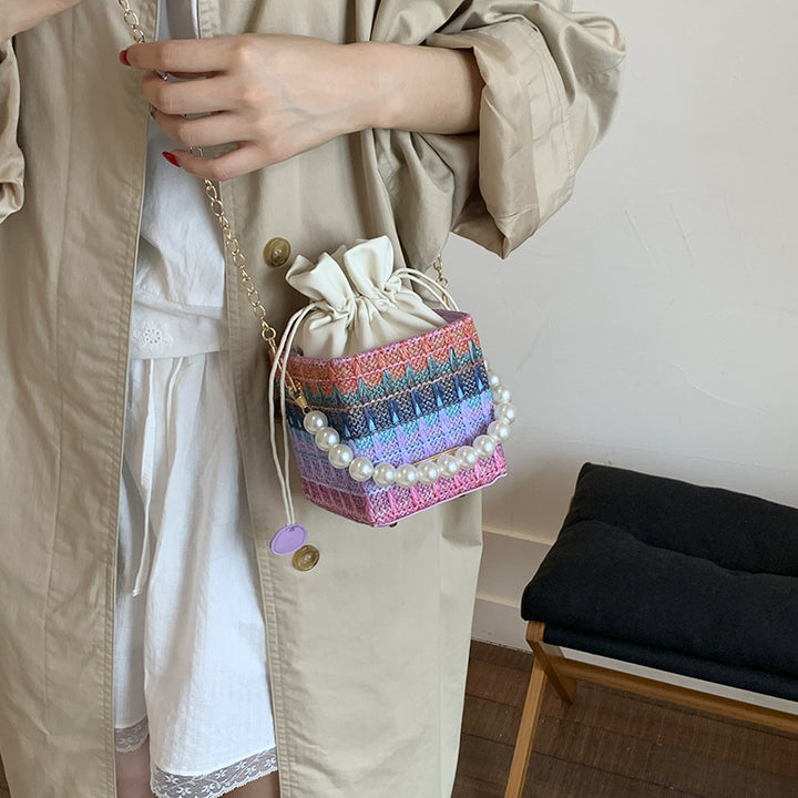 Charming Mini Drawstring Shoulder Bag Kalsten