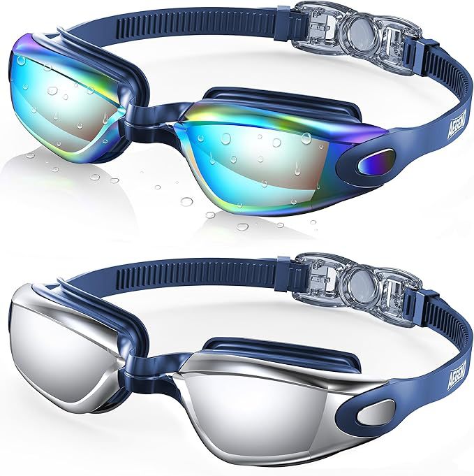 High-quality swimming goggles with anti-fog and UV protection technology Kalsten