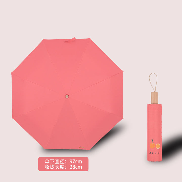 Women's Foldable Travel Umbrella with UV Protection Kalsten