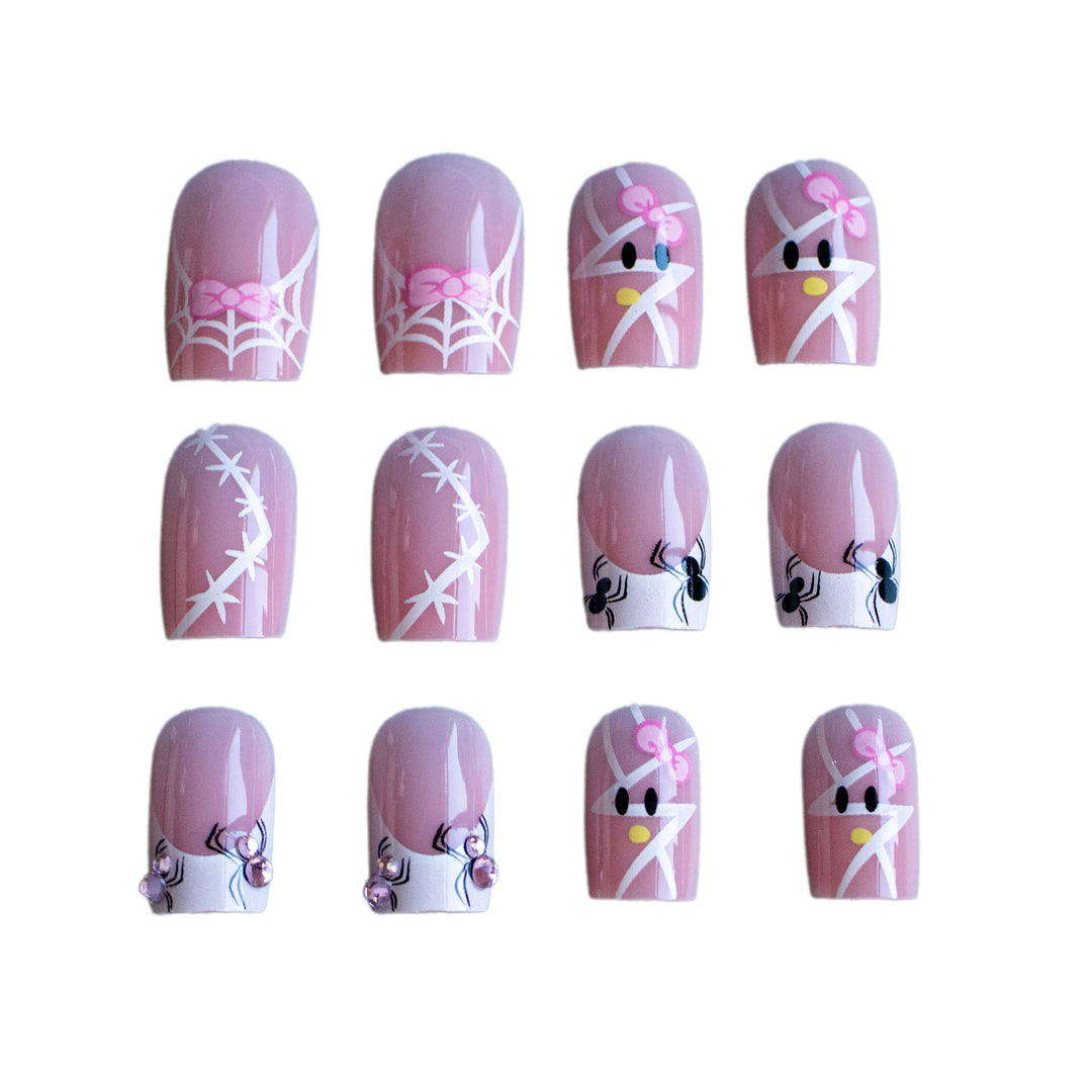 Themed Decorative Press-On Nails Kalsten