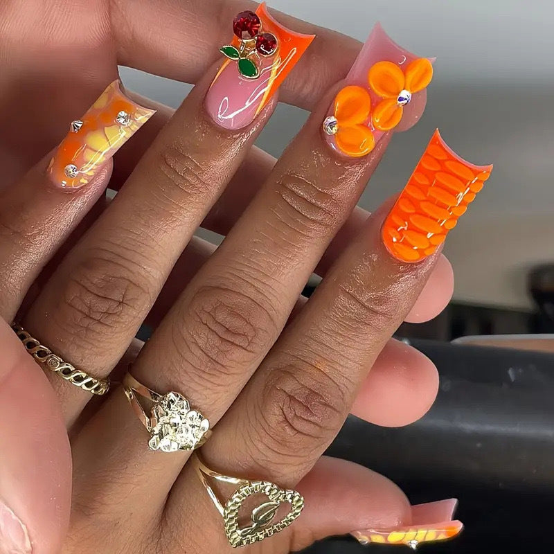 Decorative Gel Nail Enhancements Kalsten