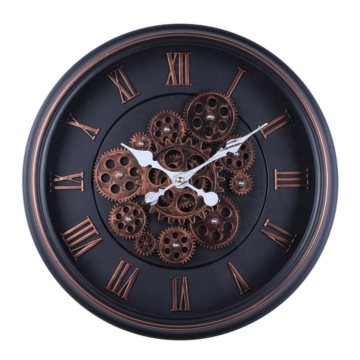 Wall clock with modern mechanical design Kalsten