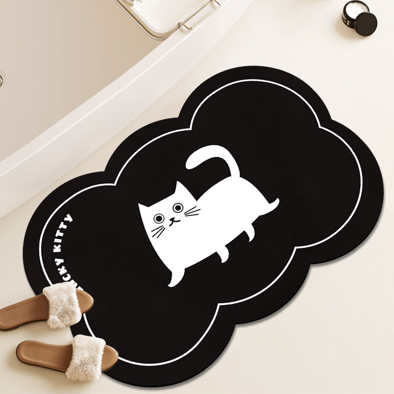 Decorative Elephant-Shaped Floor Mat