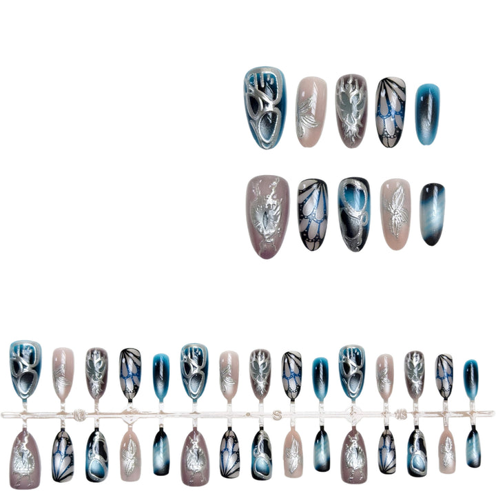 Artistic Ombre Press-On Nails