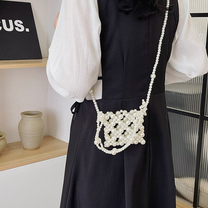 Pearl Beaded Clutch