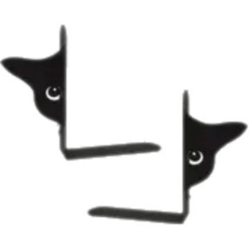 Decorative Cat-Themed Bookends