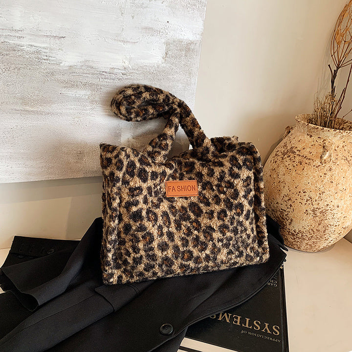 Stylish Animal Print Handbag