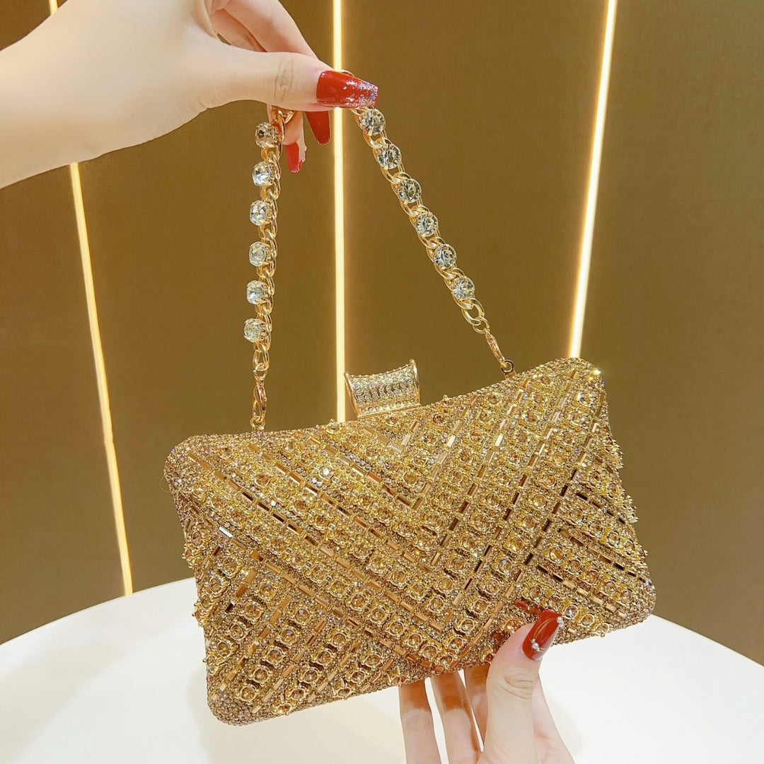Elegant Bejeweled Evening Clutch