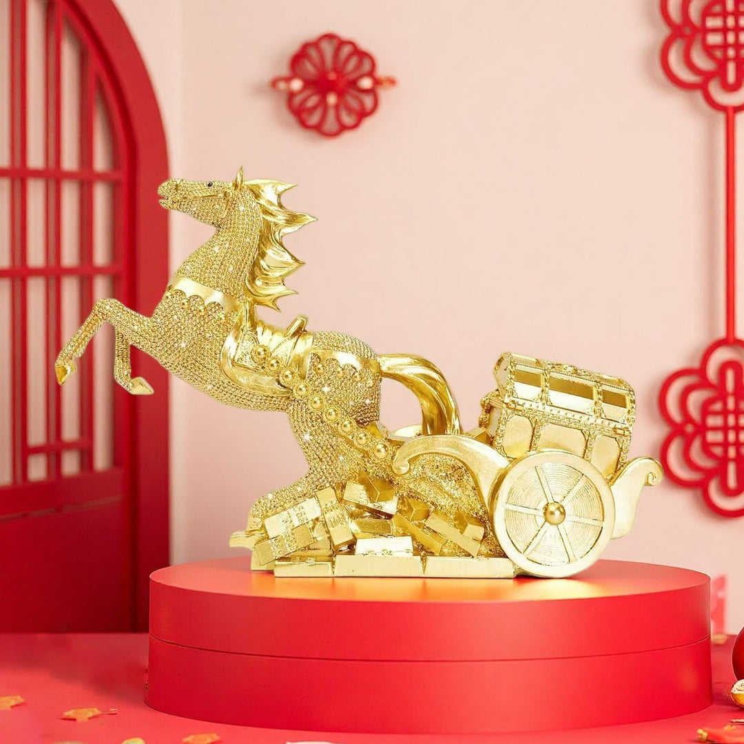 Decorative horse figurine Kalsten