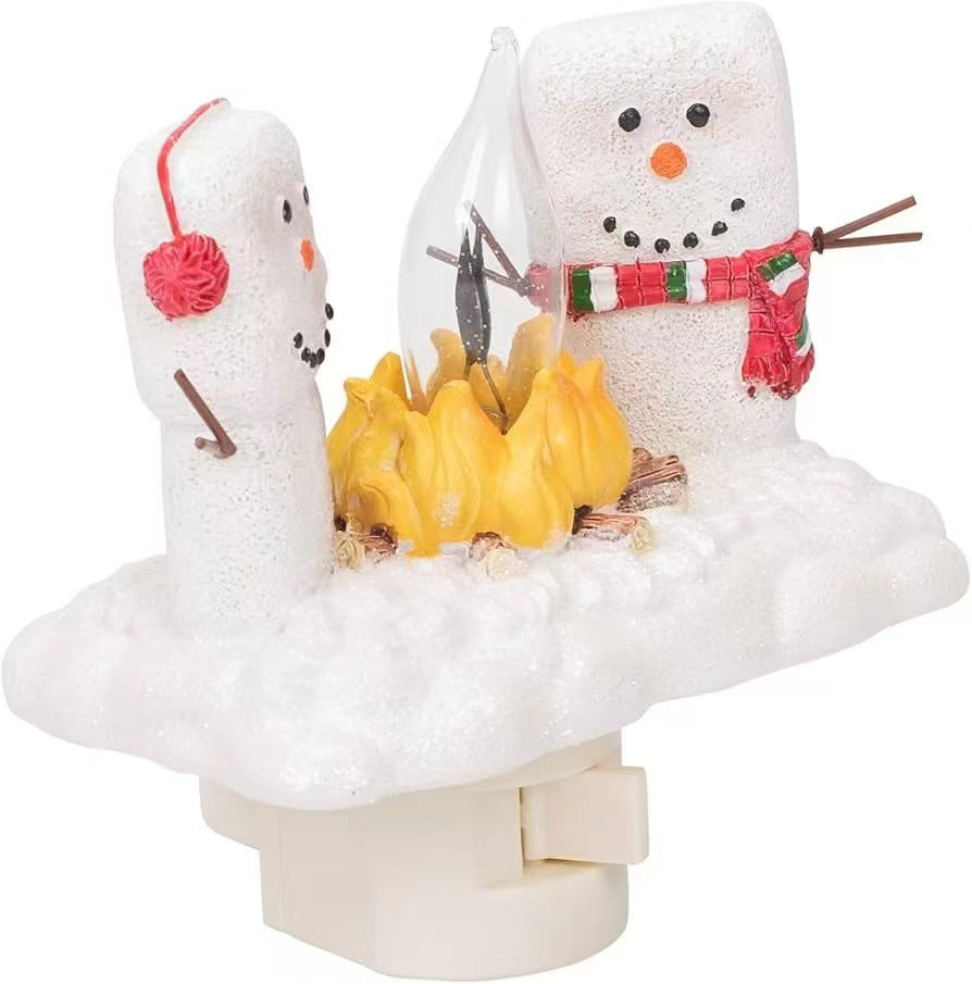 Whimsical Ghost Campfire Figurine Kalsten