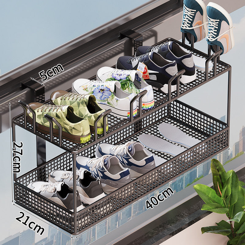 Adjustable Over-The-Door Shoe Organizer Kalsten