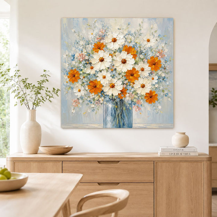 Floral Artwork Canvas Print