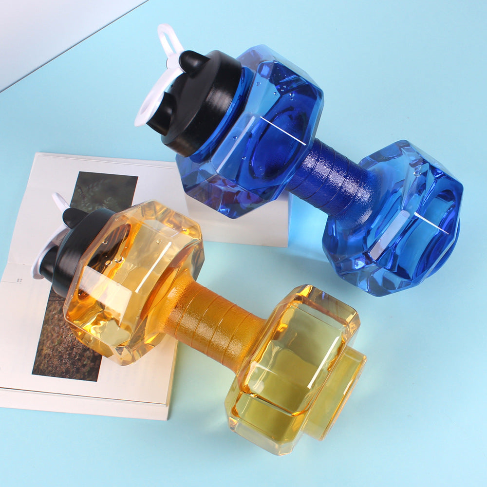 Unisex Fitness Water Bottle in Original Dumbbell Shape Kalsten