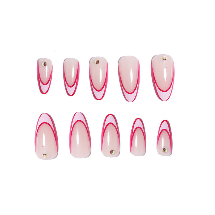 Artistic Stiletto Nail Art Extensions Kalsten