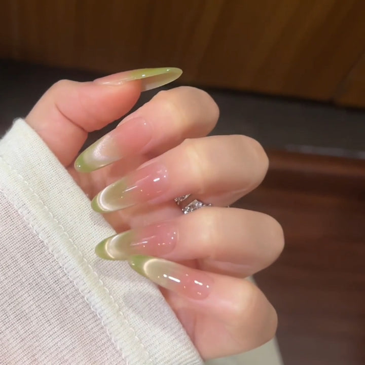 Elegant Ombre Stiletto Nail Extensions