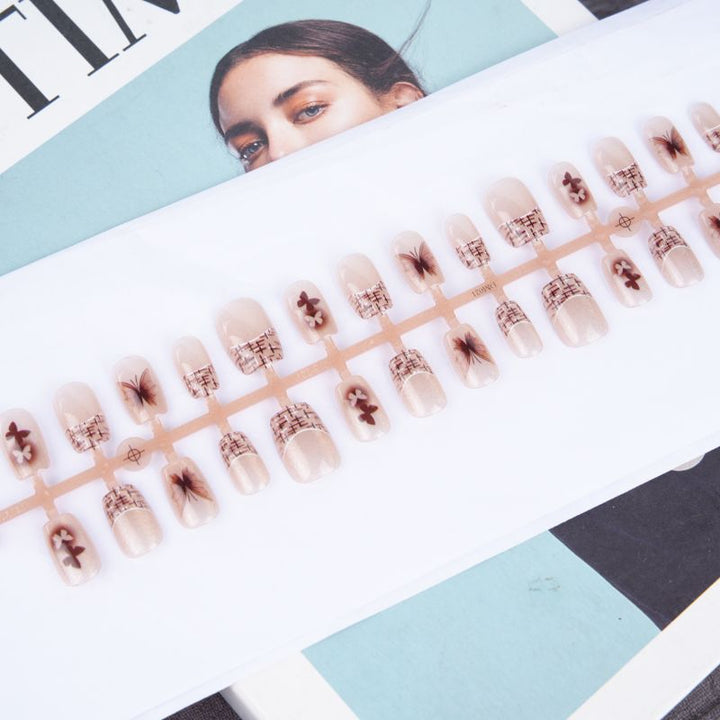 Artistic Ombre Press-On Nail Tips Set Kalsten