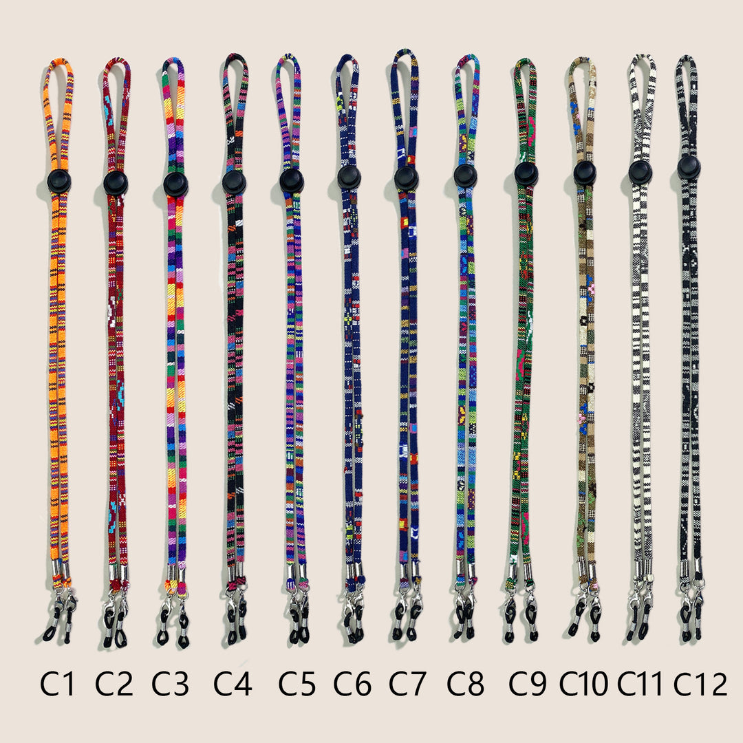Decorative Patterned Eyewear Retention Strap Kalsten