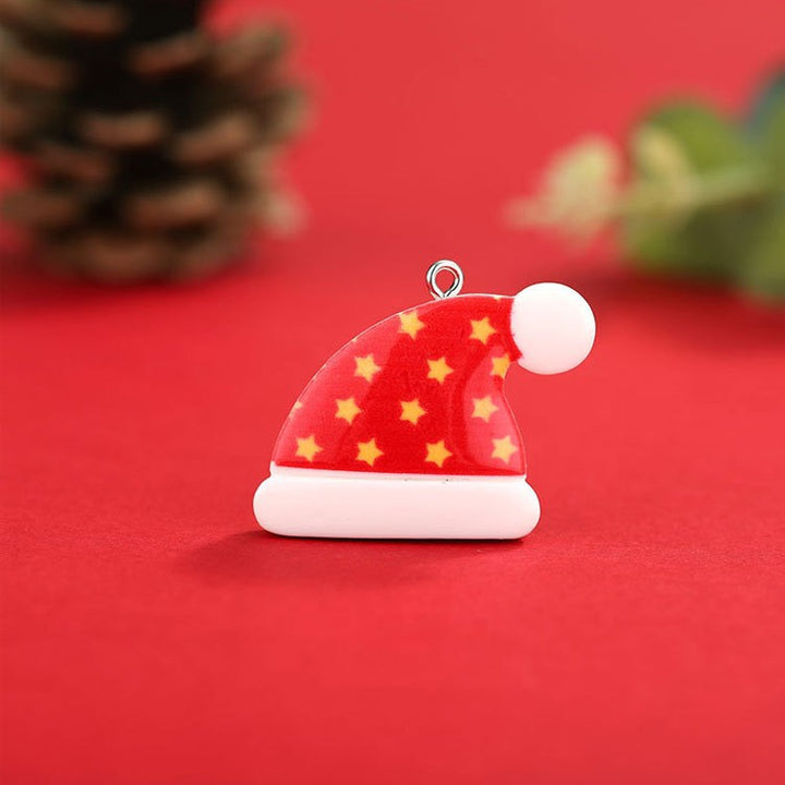 Santa-Themed Decorative Charm Kalsten