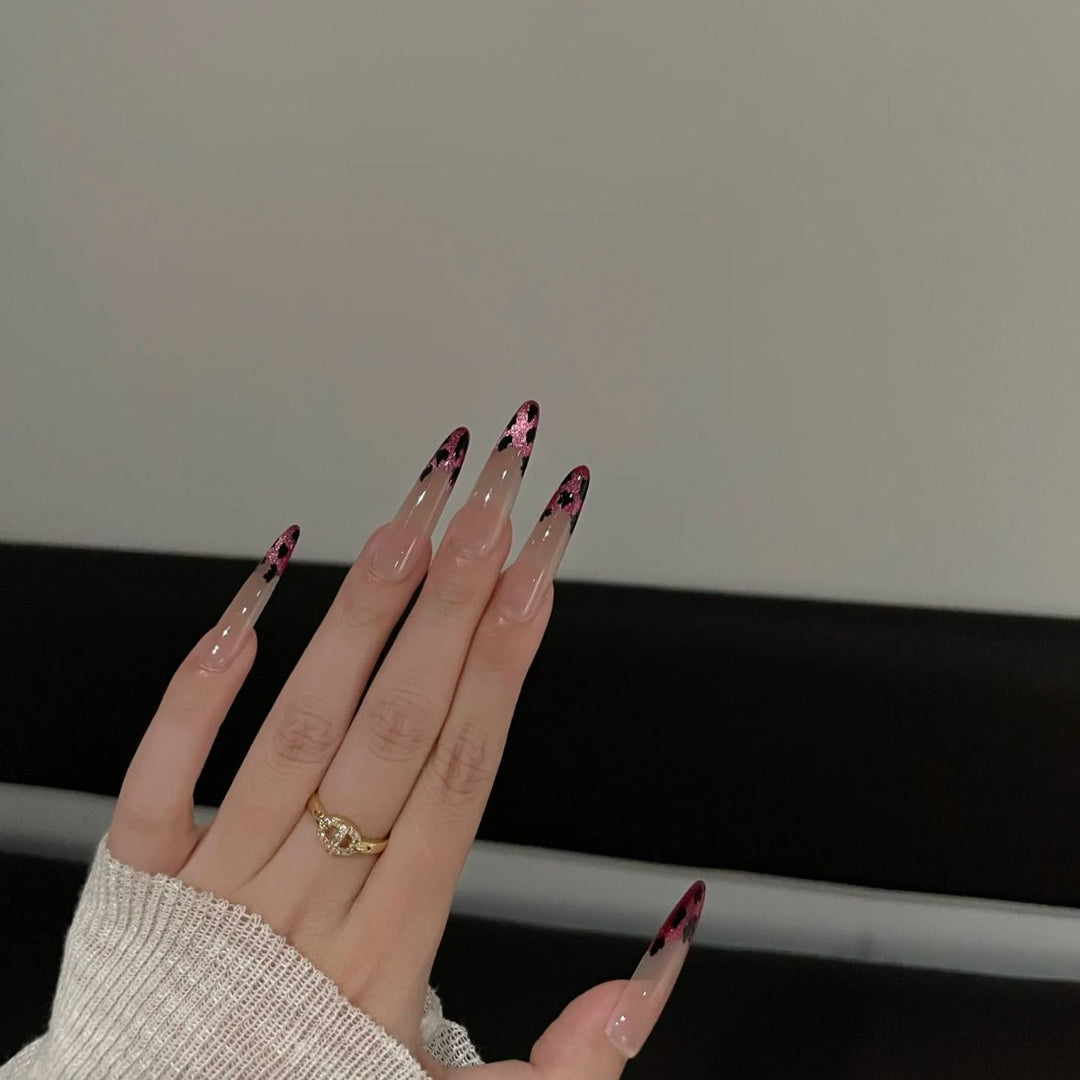Creative Floral Acrylic Nail Enhancements Kalsten