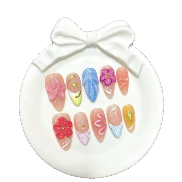 Artistic Press-On Nail Art Collection  1791773029