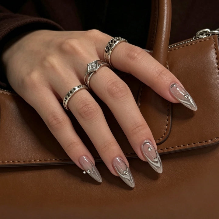 Stylish Stiletto Nail Art Enhancements