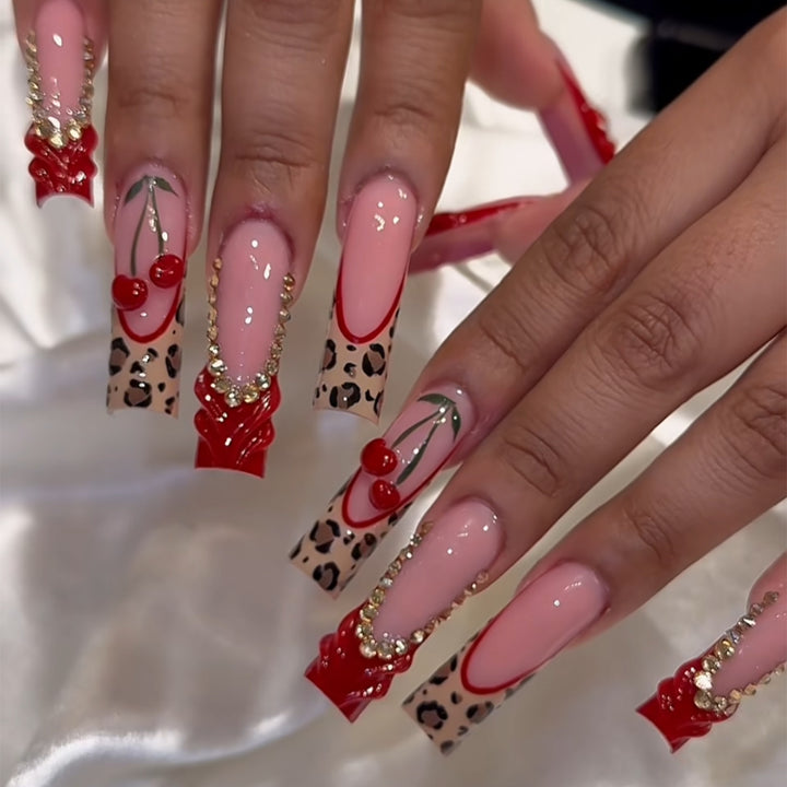 Artistic Leopard Print Nail Art Kalsten