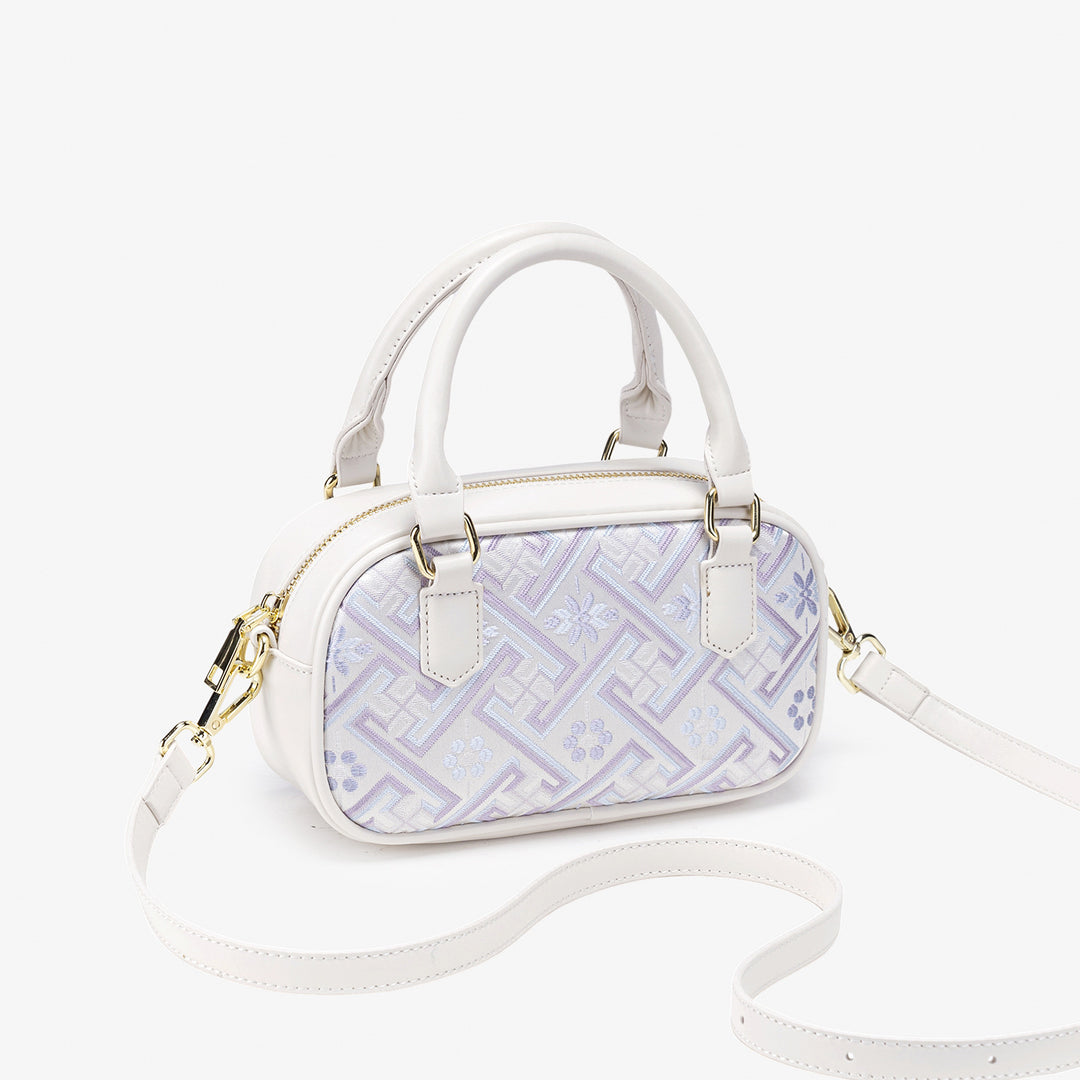 Elegant Embroidered Crossbody Handbag