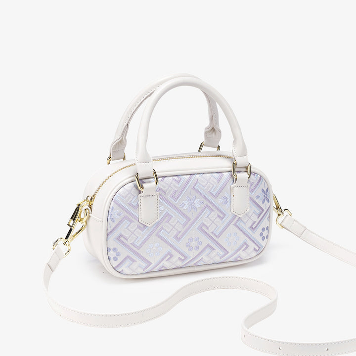 Elegant Embroidered Crossbody Handbag