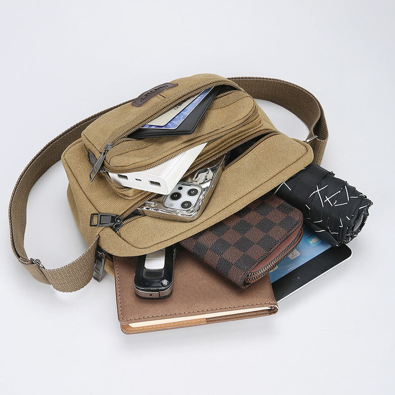 Versatile Multi-Pocket Sling Bag Kalsten