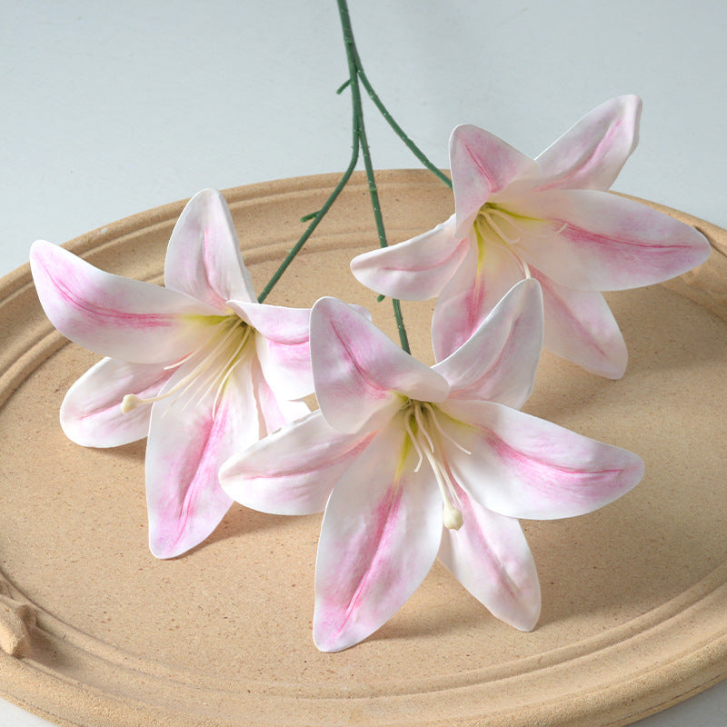 Decorative Artificial Lily Flower Arrangement