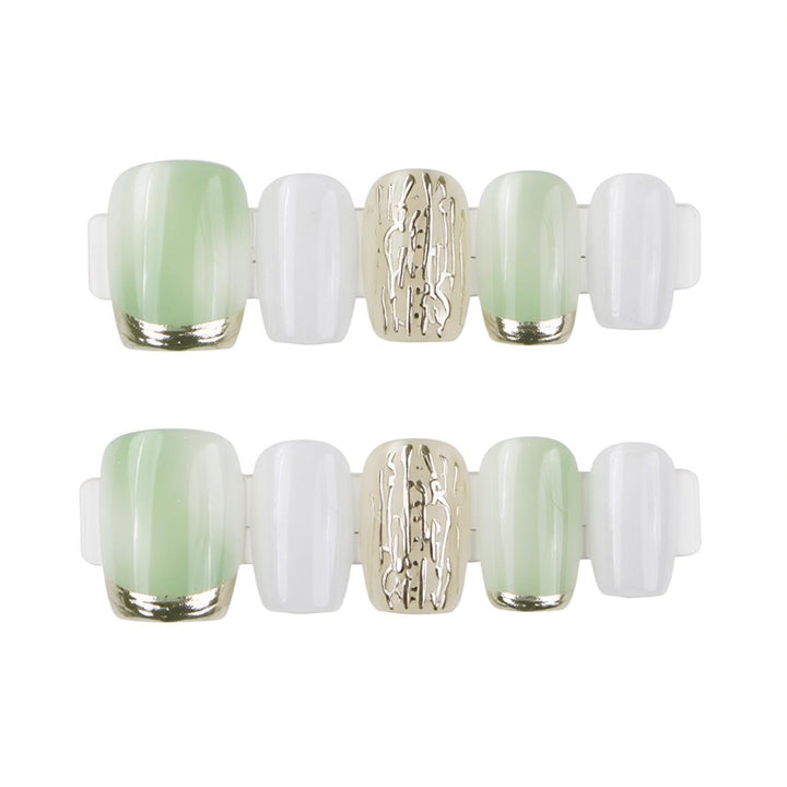 Elegant Artistic Press-On Nail Set Kalsten