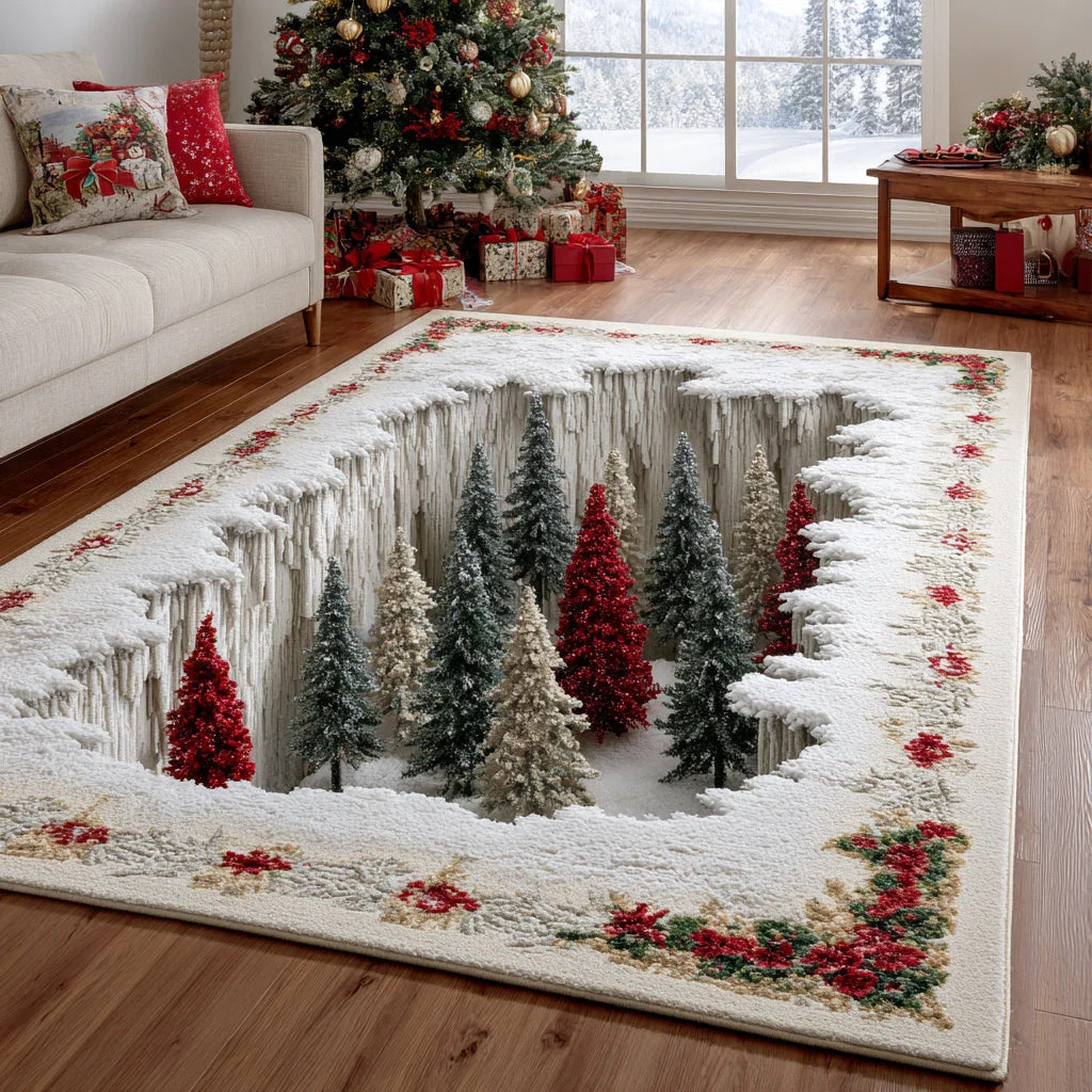 Holiday-Themed Decorative Area Rug