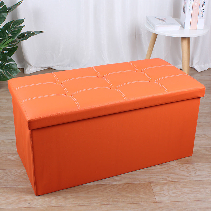 Versatile Leather Storage Ottoman Kalsten
