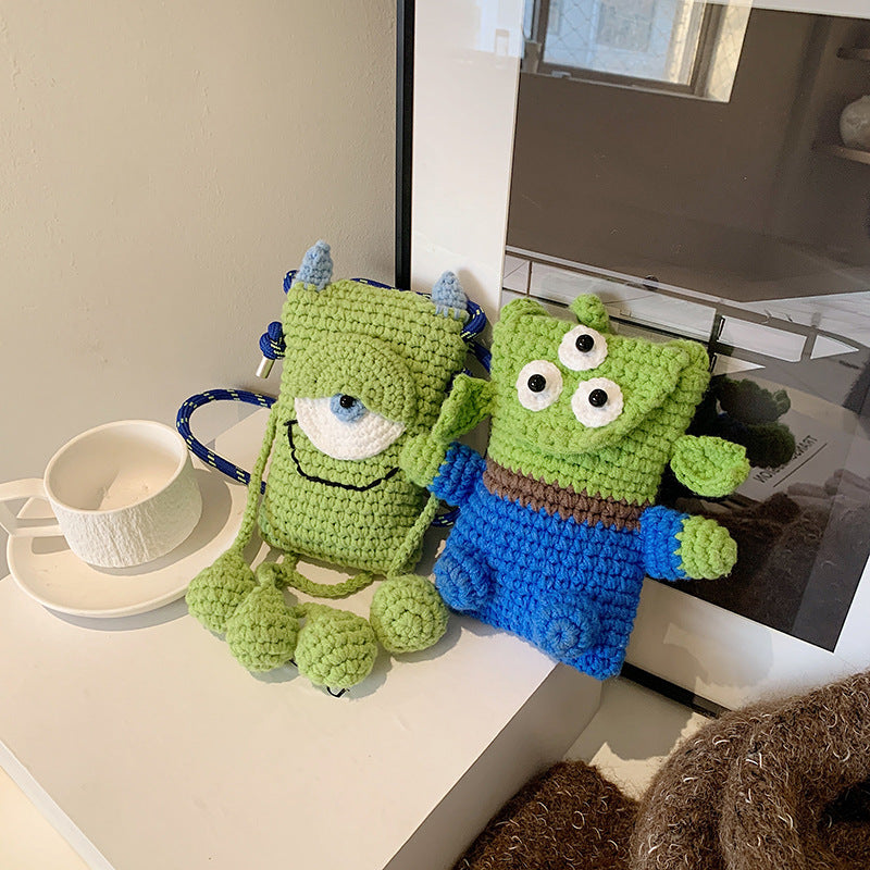 Crochet Character Mini Backpack
