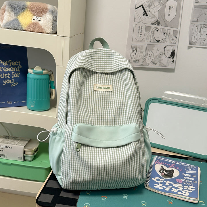 Stylish Striped Backpack Kalsten