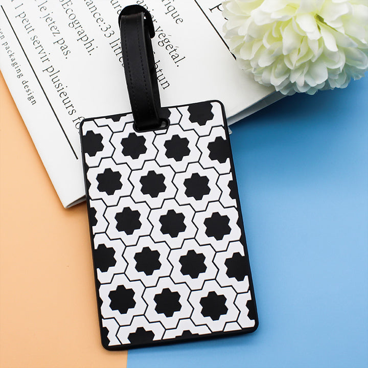 Women's Luggage Tag in Modern Geometric Design Kalsten