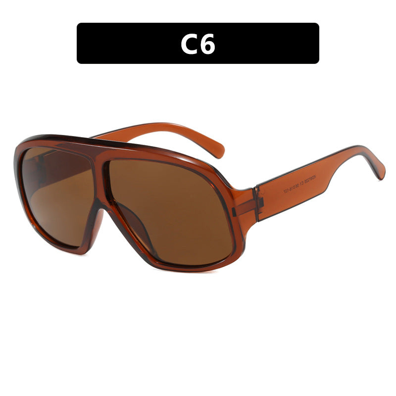 Ladies oversized sunglasses in fashionable tortoiseshell pattern Kalsten